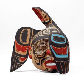 Tsungani (Fearon Smith Jr.) Raven Dancer Mask