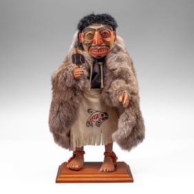 Attr. Mary "Shona-Hah" Smith NW Coast Shaman Doll