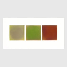 Anne Appleby "Sweet Pine" Color Aquatint, 1997