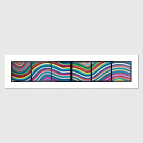Sol Lewitt "Curved Bands" Aquatint, 1997
