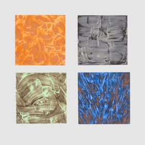Paula Roland "Strange Attractor" Quadtych