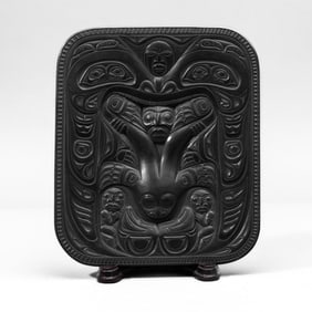 Gary Minaker-Russ "Story of Su'San" Argillite