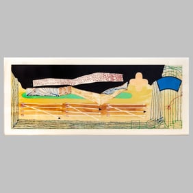 Charles Garabedian "Samurai" LARGE Aquatint