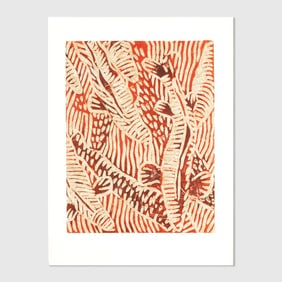 Frank Hyder "Aqua Vitae X XIV" Monotype