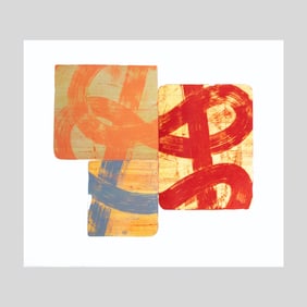 David Row "Tres Piedras" Lithograph