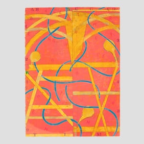 Rosemary Dunbar "Untitled" Oil on Paper