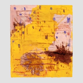 Lucas Reiner "LRRT 98 6" Oil & Pastel on Paper