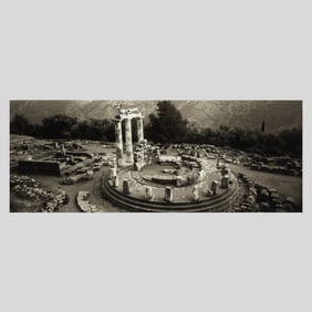Dick Arentz "Delfi, Greece" Palladium Print