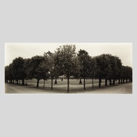 Dick Arentz "Fontainebleau"  Palladium Print