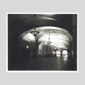 Tillman Crane Grand Central Station Platinum Print