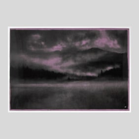 Seyed Alavi "After the Sunset" Aquamano Print
