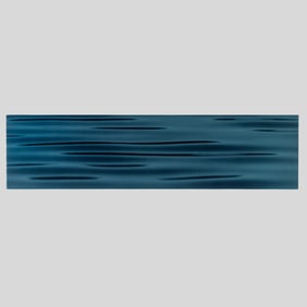 Ray Charles White "Still" Enamel on Aluminum