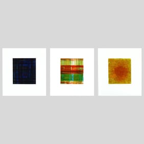 Rainer Gross Group of 3 Color Etchings, 1998
