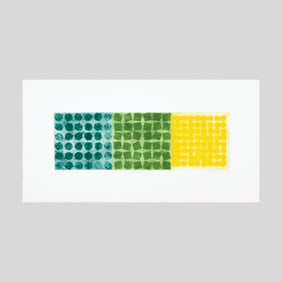 Ron Rumford "Maze" Carborundum Aquatint