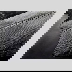 Toshio Shibata "Asahi Town Hokkaido" Large Photo: Toshio Shibata (b.1949 Japan) "Asahi Town Hokkaido" Large Silver Gelatin Photograph, 1988. Edition 4/10. Image measures 32x39" and is professionally framed in black wood frame with overall size 42.5x5