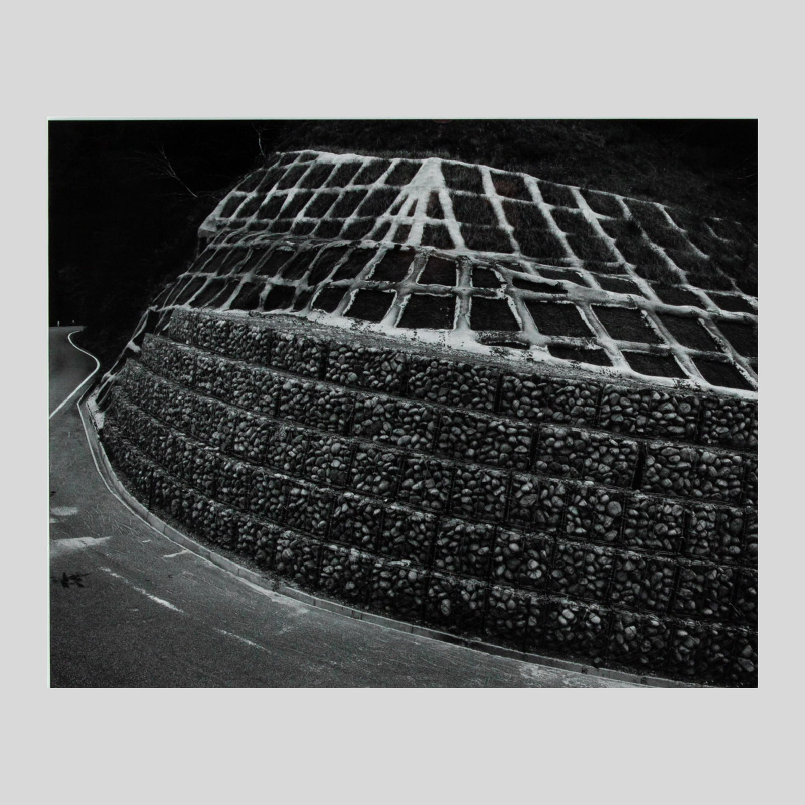 Toshio Shibata "Asahi Village" Photograph: Toshio Shibata (b.1949 Japan) "Asahi Village, Niigata Prefecture" Silver Gelatin Photograph, 1991. Edition 4/25. Image measures 17.5x21.5" and is professionally framed in black wood frame with overall