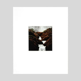 April Gornik "Stepped Waterfall" Color Gravure
