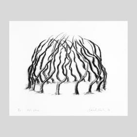 David Nash "Ash Dome" Direct Gravure