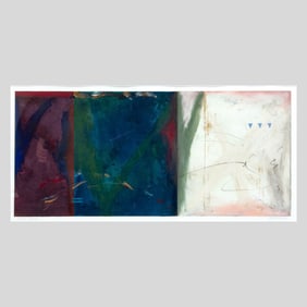 John Baughman "Panel Series" Monoprint