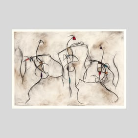 Eric Waugh "Anjo AE #1" Signed Embellished Print