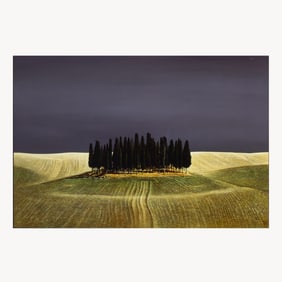Chris Young "Approaching Storm, Tuscany" Giclee