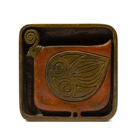 Stan Dann (1931-2013) Wood Panel Carving