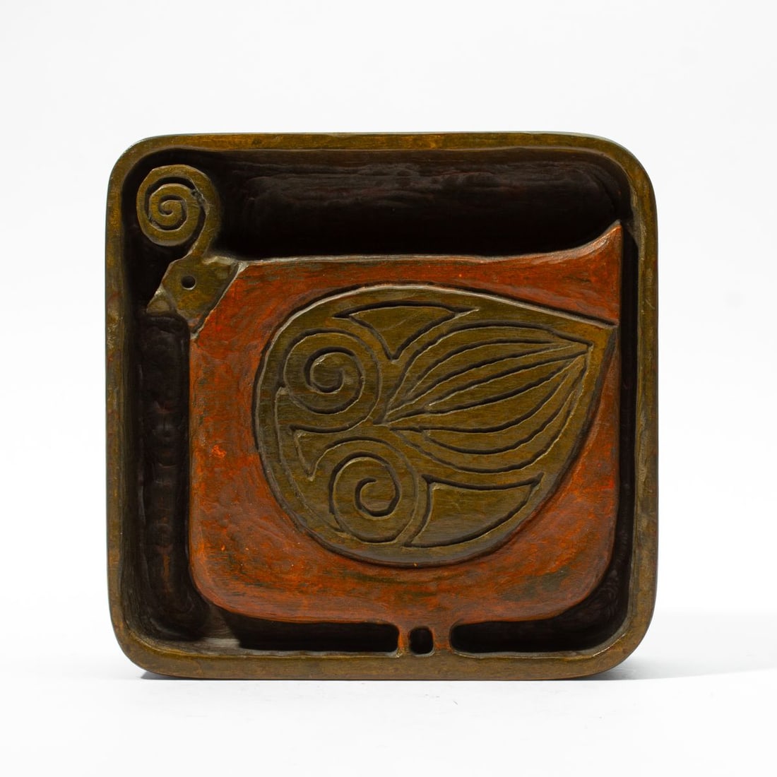 Stan Dann (1931-2013) Wood Panel Carving