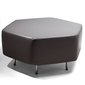 Vintage 1960's Harvey Probber Hexagonal Ottoman