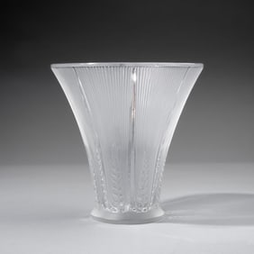 Lalique France EPIS Crystal Vase