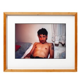 Nan Goldin "Kee in Bed, East Hampton, NY"