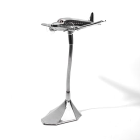 Art Deco Reproduction Airplane Lamp