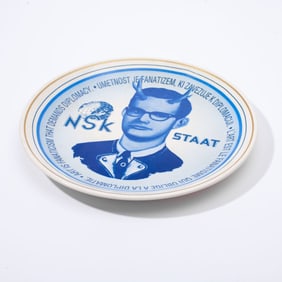 Charles Krafft (WA) "Mission to Slovenia" Plate