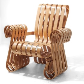 Frank Gehry Power Play Armchair / Knoll