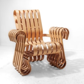 Frank Gehry Power Play Armchair / Knoll