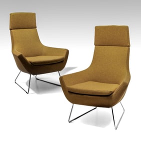 Hightower Swedese Happy Highback Lounge Chairs