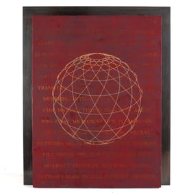 Dennis Evans (WA) "Turing" Mixed Media