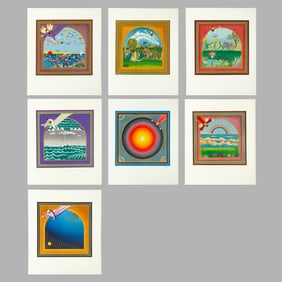 Heinz Seelig "Seven Days of Creation" Lithographs