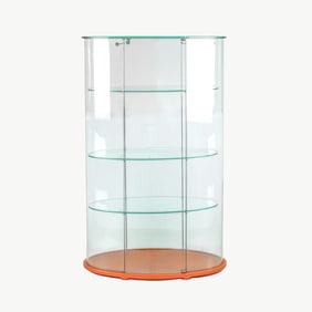 Palladio Uno Glass Display Cabinet by Fiam Italia