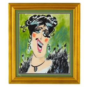 Bill Brown (WA) Portrait of Woman