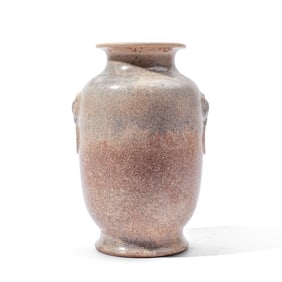 Japanese Porcelain Crackle Glaze Vase