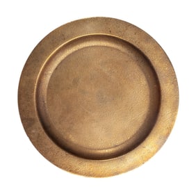 Tiffany Studios Bronze Dore Plate Model 1749