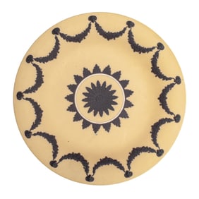 Wedgwood Yellow Dip Jasper Ram's Head Dish