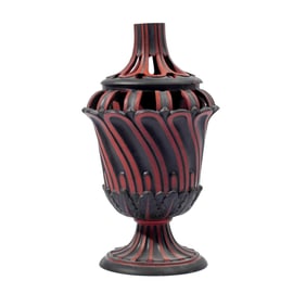 Wedgwood Rosso Antico Bough Pot