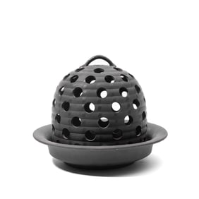 Wedgwood Black Basalt Beehive Crocus Pot