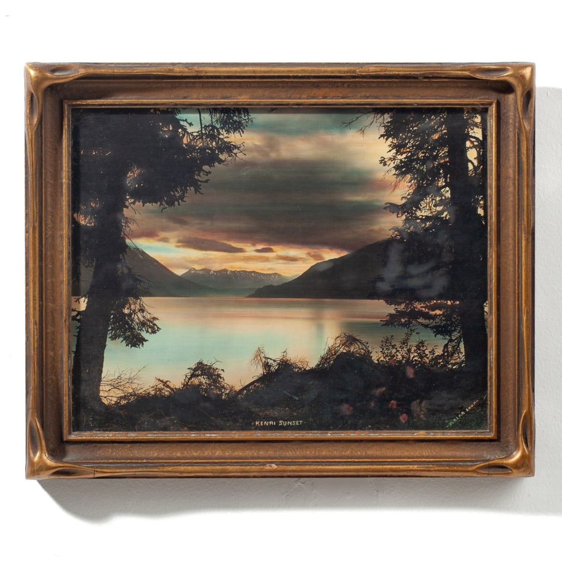 Antique Pie Crust Frame / Alaska Photograph (1 of 3)