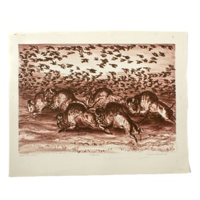 Lawrence Barrett "Migration" Artist's Proof