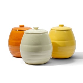 Vintage Bauer Pottery Beehive Cookie Jars