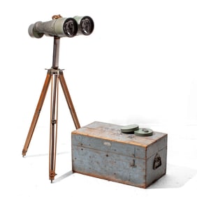 Japanese Battleship "Big Eye" Binoculars on Tripod