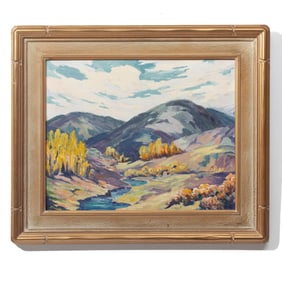 Lucille Leggett (CA) Southwest Landscape Painting