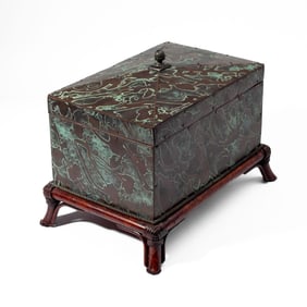 Maitland-Smith Copper Clad Desk Box